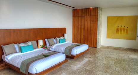 Villa Minh - Guest bedroom three layout
